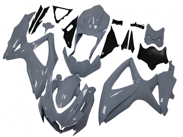 Erschwingliche Suzuki GSXR 600 / GSXR 750 Motorrad Verkleidung 2008-2010 - Nardo Grau