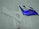 Erschwingliche Suzuki GSXR 1000 Motorrad Verkleidung 2005-2006 - Weiss Blau Glanzendes Schwarz