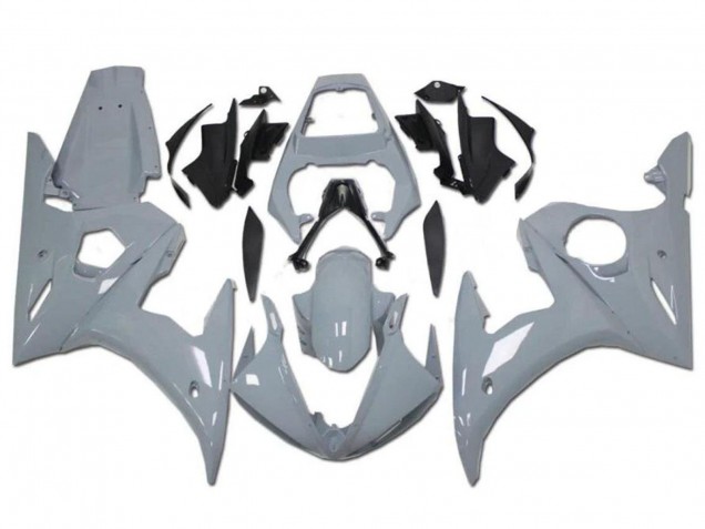 Erschwingliche Yamaha YZF R6S Motorrad Verkleidung 2006-2009 - Nardo Grau