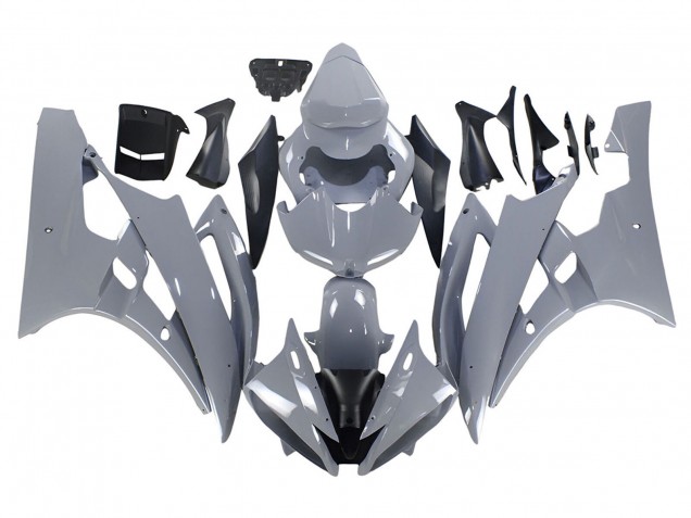 Erschwingliche Yamaha YZF 600 R6 Motorrad Verkleidung 2006-2007 - Nardo Grau