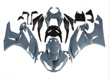 Erschwingliche Kawasaki ZX6R Motorrad Verkleidung 2009-2012 - Nardo Grau