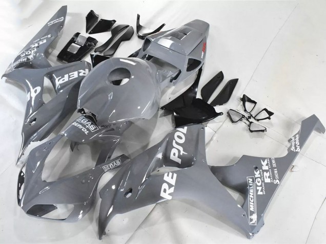 Erschwingliche Honda CBR1000RR Motorrad Verkleidung 2006-2007 - Nardo Grau Weiss Repsol