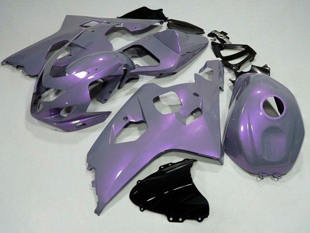Erschwingliche Honda CBR600RR Motorrad Verkleidung 2007-2008 - Chameleon Grau Dazz Perl Lila