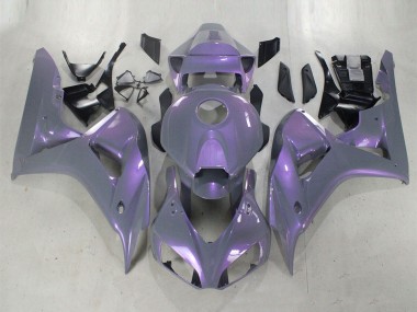 Erschwingliche Honda CBR1000RR Motorrad Verkleidung 2006-2007 - Chameleon Grau Dazz Perl Lila