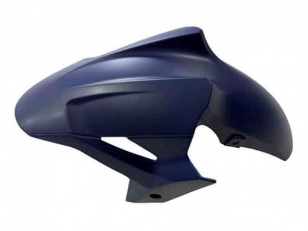 Erschwingliche Kawasaki Ninja 500 EX500R Motorrad Verkleidung 2024-2025 - Blau Weiss Gelb Silber Schwarz
