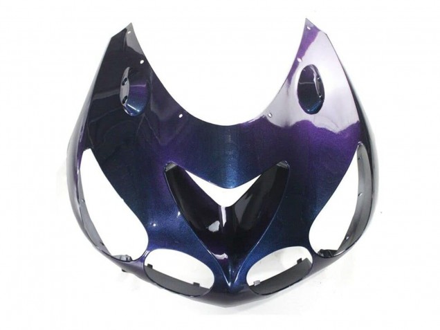 Erschwingliche Kawasaki ZX14R ZZR1400 Motorrad Verkleidung 2006-2011 - Chameleon Blau Lila