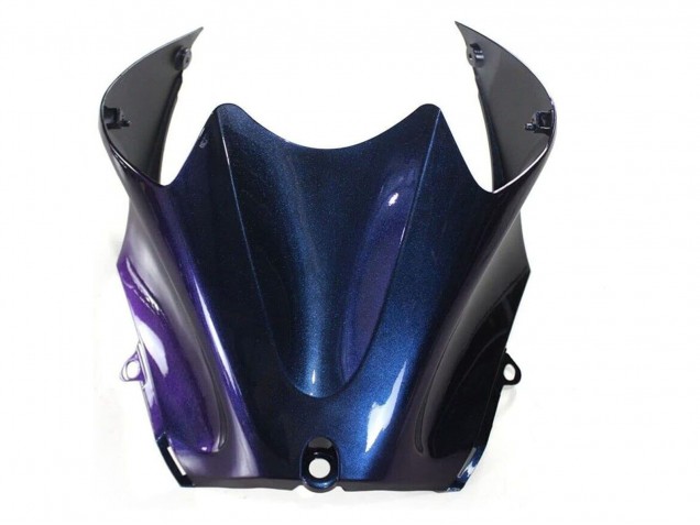 Erschwingliche Kawasaki ZX14R ZZR1400 Motorrad Verkleidung 2006-2011 - Chameleon Blau Lila