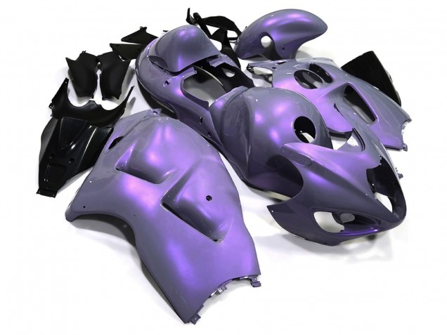 Erschwingliche Suzuki GSXR 1300 Hayabusa Motorrad Verkleidung 1996-2007 - Chameleon Grau Dazz Perl Lila