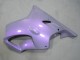 Erschwingliche Honda CBR600 F4i Motorrad Verkleidung 2001-2003 - Chameleon Grau Dazz Perl Lila