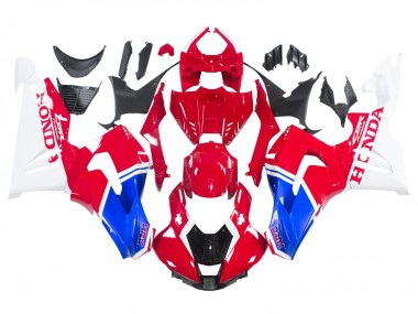 Erschwingliche Honda CBR1000RR-R Motorrad Verkleidungen Kit 2020-2023 - Weiss Rot Blau HRC