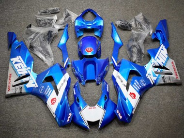 Erschwingliche Honda CBR1000RR-R Motorrad Verkleidung 2020-2023 - Blau Weiss