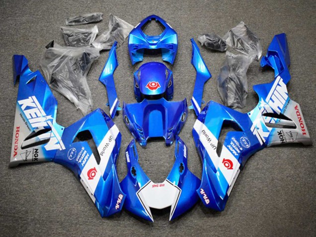 Erschwingliche Honda CBR1000RR-R Motorrad Verkleidung 2020-2023 - Blau Weiss