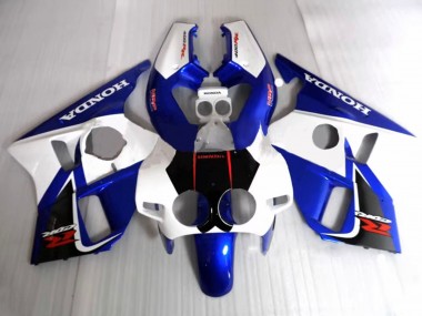 Erschwingliche Honda CBR400RR NC23 Motorrad Verkleidung 1987-1989 - Weiss Blau HRC