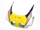 Erschwingliche Honda CBR400RR NC23 Motorrad Verkleidung 1987-1989 - Weiss Gelb Blau Rothmans