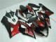 Erschwingliche Suzuki GSXR 1000 Motorrad Verkleidung 2005-2006 - Rot Glanzendes Schwarz