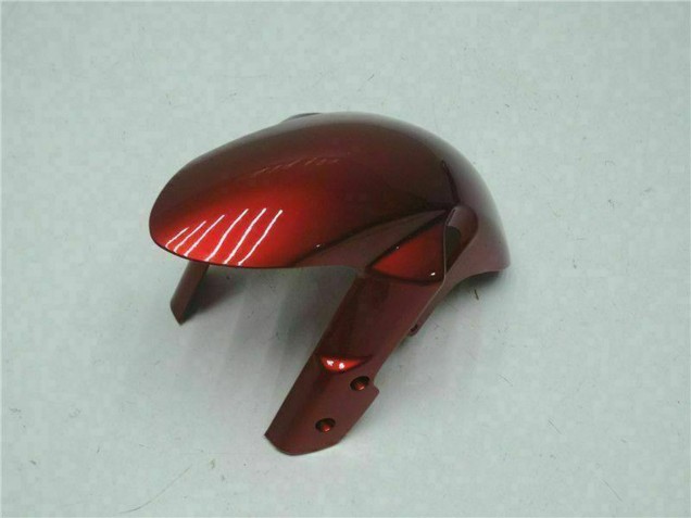 Erschwingliche Suzuki GSXR 1000 Motorrad Verkleidung 2005-2006 - Rot Glanzendes Schwarz