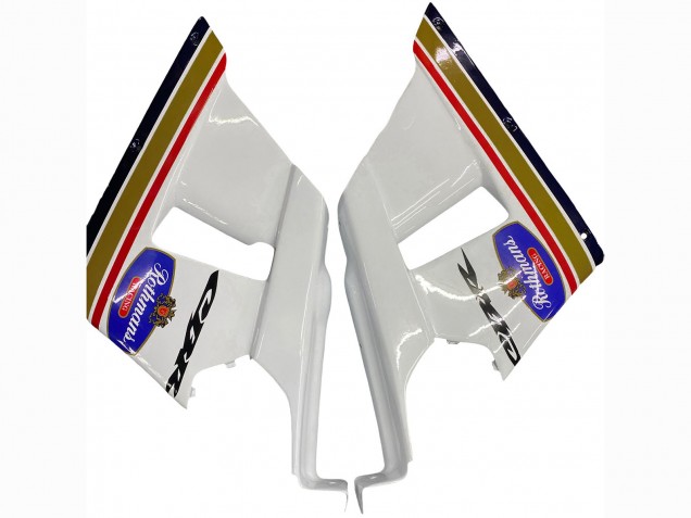 Erschwingliche Honda CBR400RR NC29 Motorrad Verkleidung 1990-1999 - Weiss Gold Rot Dunkel Blau Rothmans