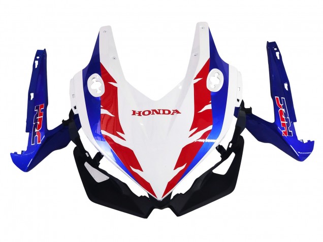 Erschwingliche Honda CBR400R Motorrad Verkleidung 2022 - Weiss Rot Blau
