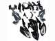 Erschwingliche Kawasaki Z400 Motorrad Verkleidung 2018-2024 - Glanzendes Schwarz