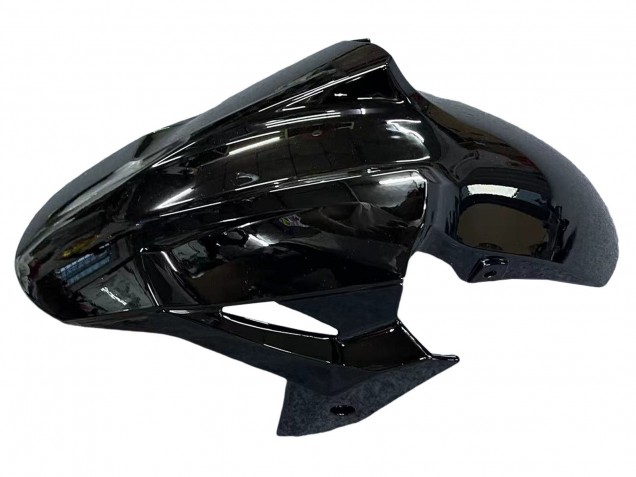 Erschwingliche Kawasaki Z400 Motorrad Verkleidung 2018-2024 - Glanzendes Schwarz