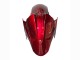 Erschwingliche Kawasaki Z400 Motorrad Verkleidung 2018-2024 - Bonbon Rot Glanzendes Schwarz