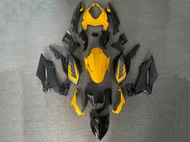 Erschwingliche Kawasaki Z400 Motorrad Verkleidung 2018-2024 - Gelb Schwarz