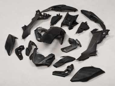 Erschwingliche Kawasaki Ninja Z650 Motorrad Verkleidung 2017-2019 - Matt Schwarz