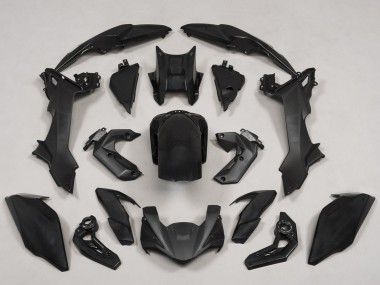 Erschwingliche Kawasaki Ninja Z650 Motorrad Verkleidung 2017-2019 - Matt Schwarz