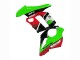 Erschwingliche Kawasaki Z1000SX Motorrad Verkleidung 2010-2016 - Grun Rot Glanzendes Schwarz Elf 35