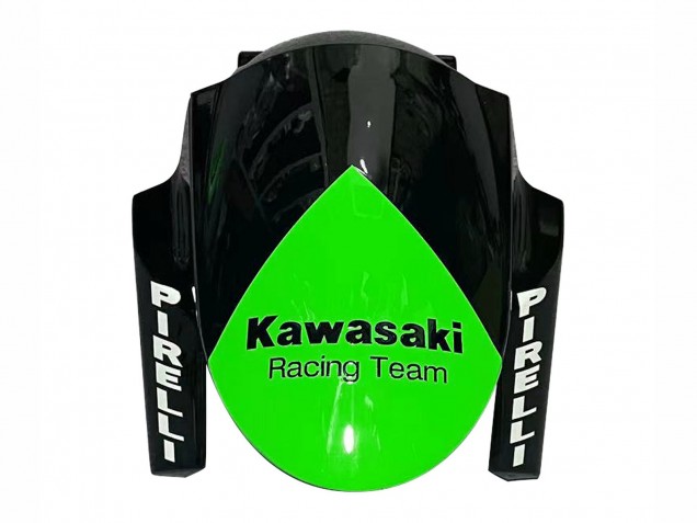 Erschwingliche Kawasaki Z1000SX Motorrad Verkleidung 2010-2016 - Grun Rot Glanzendes Schwarz Elf 35