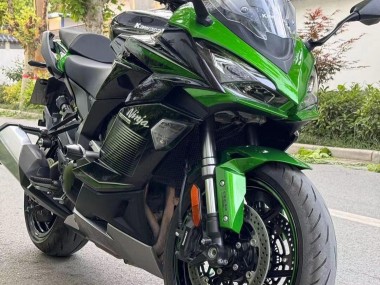 Erschwingliche Kawasaki Z1000SX Motorrad Verkleidung 2020-2025 - Schwarz Grau Grun Ninja