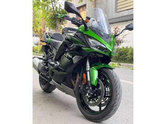 Erschwingliche Kawasaki Z1000SX Motorrad Verkleidung 2020-2025 - Schwarz Grau Grun Ninja