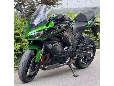 Erschwingliche Kawasaki Z1000SX Motorrad Verkleidung 2020-2025 - Schwarz Grau Grun Ninja