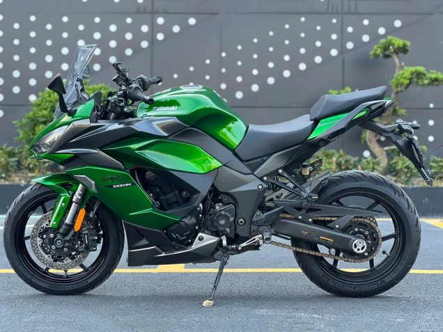 Erschwingliche Kawasaki Z1000SX Motorrad Verkleidung 2020-2025 - Grun Ninja