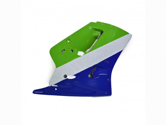 Erschwingliche Kawasaki ZXR250 Motorrad Verkleidung 1989-1990 - Grun Weiss Blau