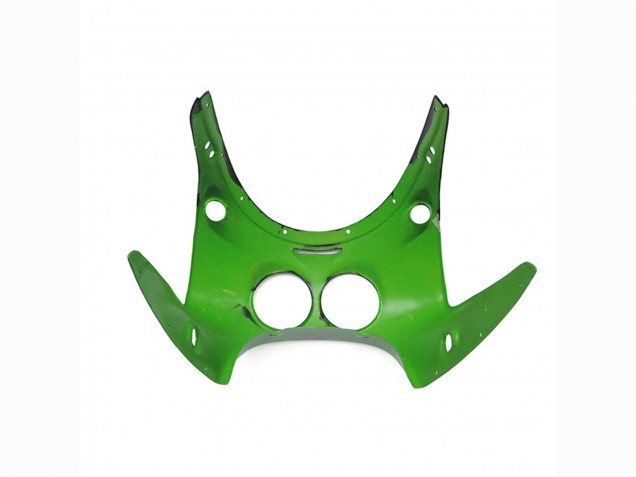 Erschwingliche Kawasaki ZXR250 Motorrad Verkleidung 1989-1990 - Grun Glanzendes Schwarz Elf Touch4 Bridgestone