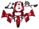 Erschwingliche Kawasaki ZZR600 Motorrad Verkleidung 1998-2003 - Rot mit Schwarz Flamme