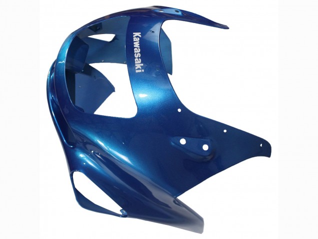 Erschwingliche Kawasaki ZZR400 Motorrad Verkleidung 1993-2007 - Blau Silber Schwarz