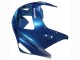 Erschwingliche Kawasaki ZZR400 Motorrad Verkleidung 1993-2007 - Blau Silber Schwarz
