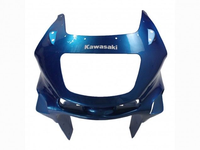 Erschwingliche Kawasaki ZZR400 Motorrad Verkleidung 1993-2007 - Blau Silber Schwarz