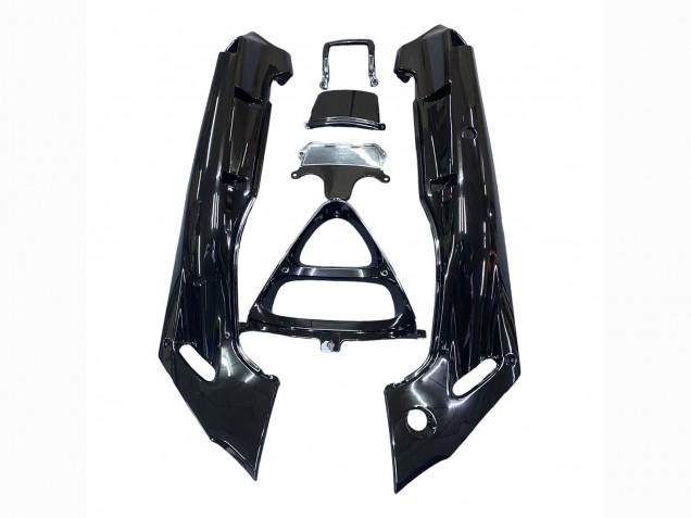 Erschwingliche Kawasaki ZZR600 Motorrad Verkleidung 1998-2003 - Glanzendes Schwarz Gold Ninja