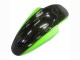 Erschwingliche Kawasaki ZZR400 Motorrad Verkleidung 1993-2007 - Grun Glanzendes Schwarz Flamme