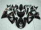 Erschwingliche Suzuki GSXR 1000 Motorrad Verkleidung 2009-2016 - Glanzendes Schwarz Rot Leuchtfeuer Motul