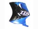 Erschwingliche Kawasaki ZZR1100 Motorrad Verkleidung 1990-1992 - Blau Glanzendes Schwarz