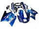 Erschwingliche Kawasaki ZZR1100 Motorrad Verkleidung 1993-2003 - Blau Silber Schwarz