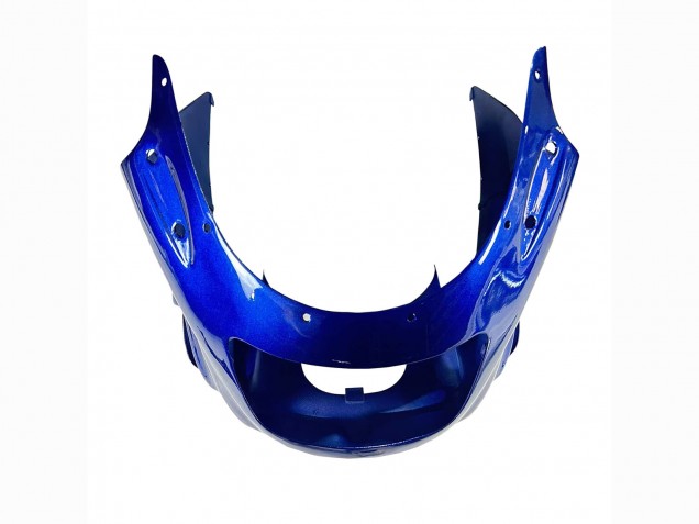 Erschwingliche Kawasaki ZZR1100 Motorrad Verkleidung 1993-2003 - Blau Silber Schwarz