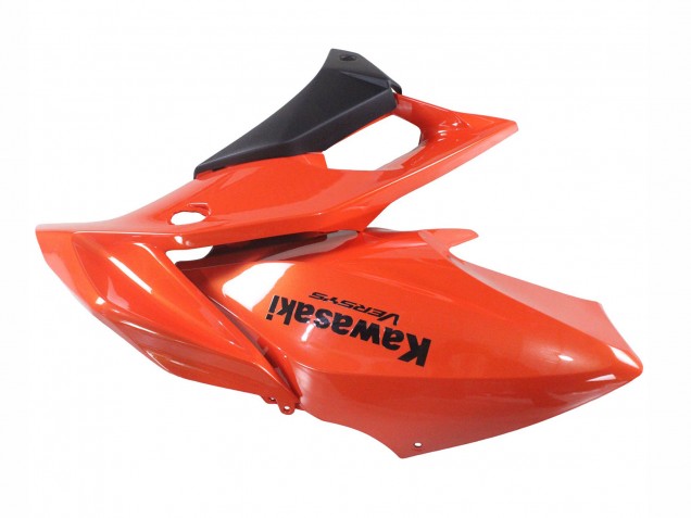 Erschwingliche Kawasaki Versys 650 Motorrad Verkleidung 2015-2021 - Rot Matt Schwarz