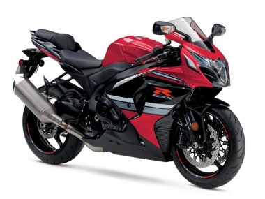 Erschwingliche Suzuki GSXR 1000 Motorrad Verkleidung 2009-2016 - Rot Grau