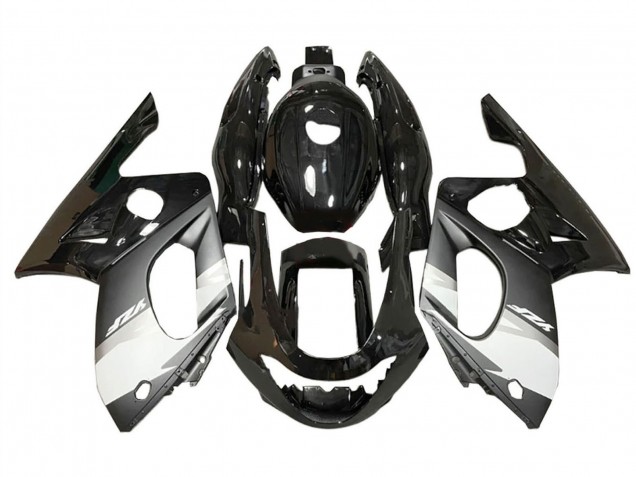 Erschwingliche Yamaha YZF600R Thundercat Motorrad Verkleidung 1996-2007 - Grau Weiss Schwarz