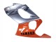 Erschwingliche Yamaha YZF600R Thundercat Motorrad Verkleidung 1996-2007 - Orange Grau Glanzendes Schwarz